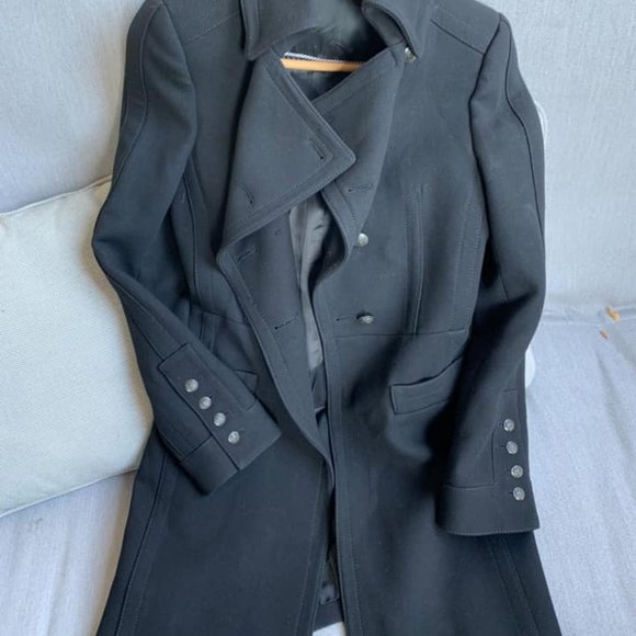 Structured Military Jacket (Black) - Picture 2 of 7